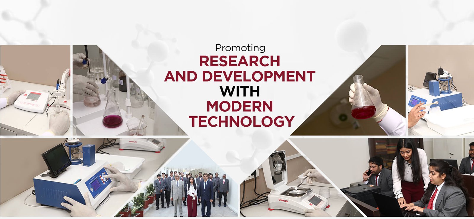 Research and development with modern technology